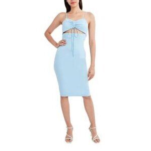 BCBGeneration Womens Dress Sleeveless Cut-out Large
